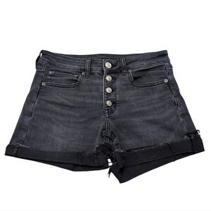 American Eagle Midi Shorts Black Size 6